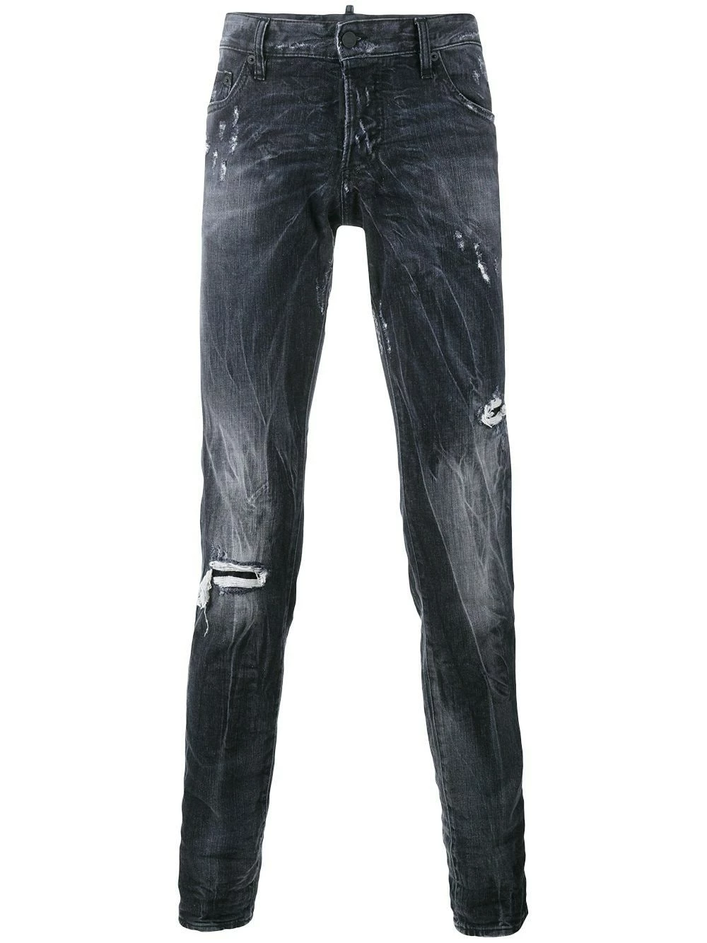 Dsquared2 Prix Acceptable Jean à détails usés jeans slim homme 3 Dsquared2 jean à détails usés