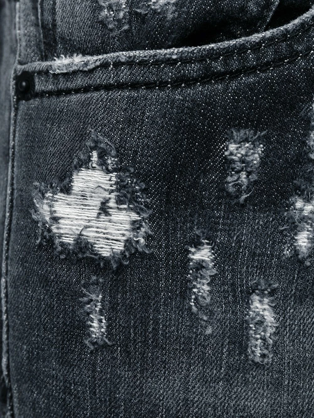 Dsquared2 Prix Acceptable Jean à détails usés jeans slim homme 7 Dsquared2 jean à détails usés