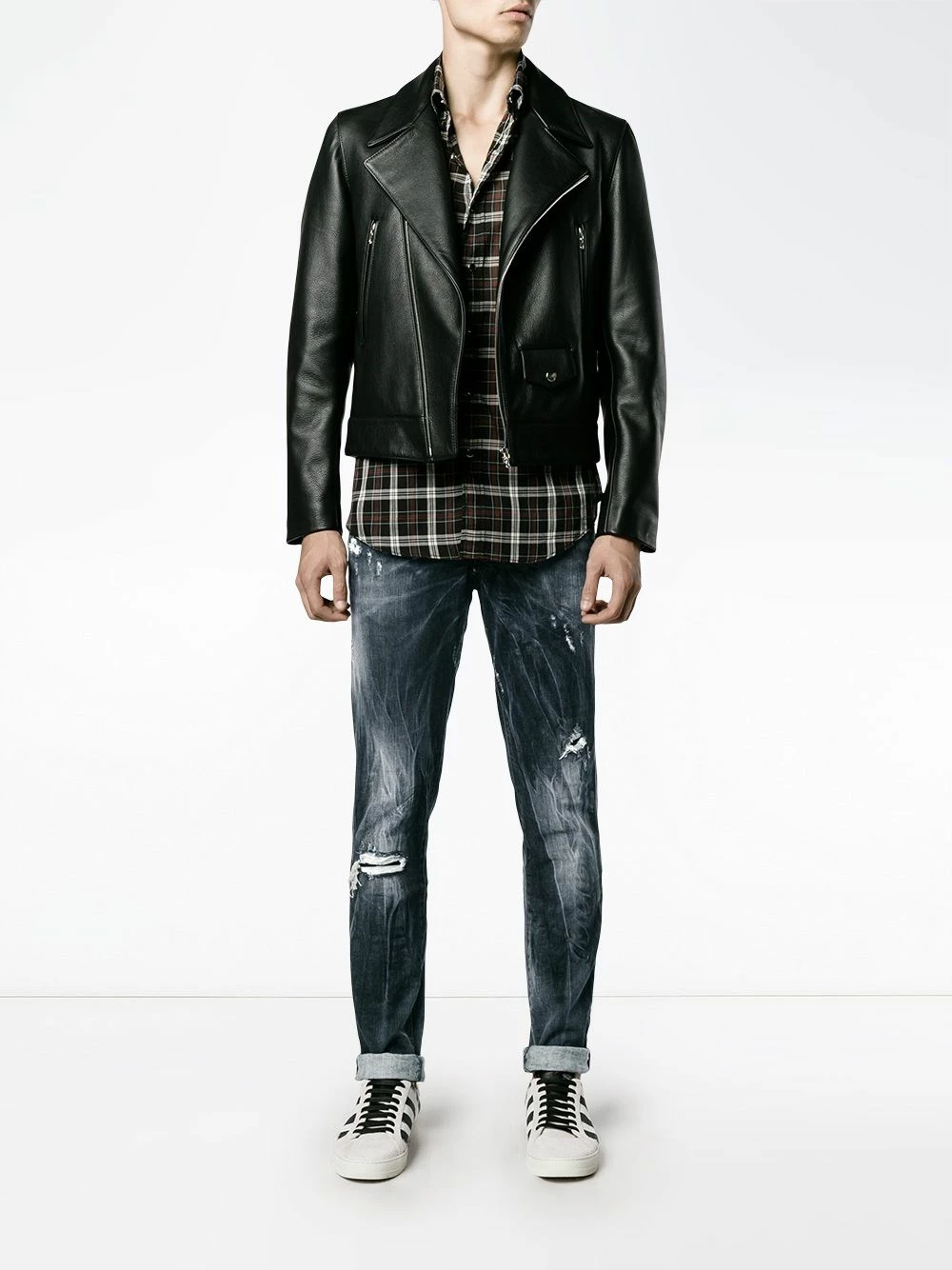 Dsquared2 Prix Acceptable Jean à détails usés jeans slim homme 4 Dsquared2 jean à détails usés