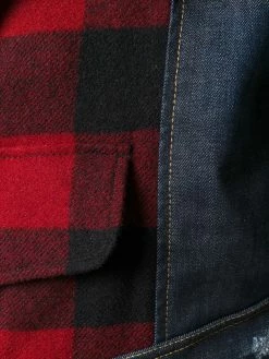 Dsquared2 veste à design patchwork