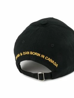 Dsquared2 casquette à patch drapeau Canadien