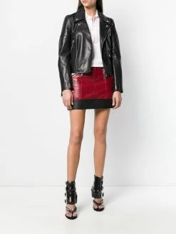 Dsquared2 polo shirt with frill embellishments