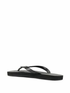 Dsquared2 logo flip flops