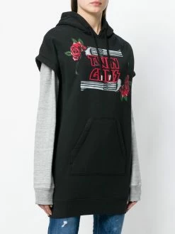 Dsquared2 Bas Prix Sweat à capuche Twin Guns hoodies femme 9 Dsquared2 sweat à capuche Twin Guns
