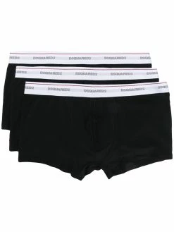 Dsquared2 lot de trois boxers Ă logo