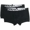 En promotion Dsquared2 Lot de deux boxers à logo slips & boxers homme 2 Dsquared2 lot de deux boxers à logo