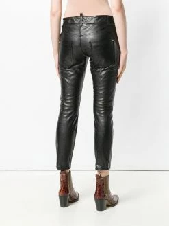 Dsquared2 pantalon en cuir