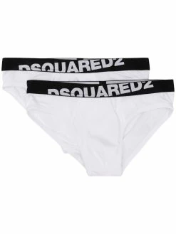 Dsquared2 set de deux slips à logo