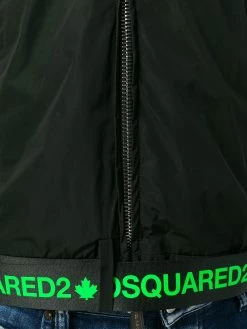 Dsquared2 veste bomber à bande logo