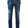 Garantie De Qualité 100% Dsquared2 Jean Cool Girl à effet usé jeans skinny femme 2 Dsquared2 jean Cool Girl à effet usé