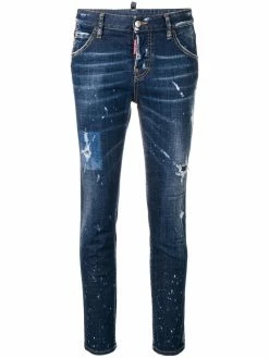 Dsquared2 jean Cool Girl à effet usé