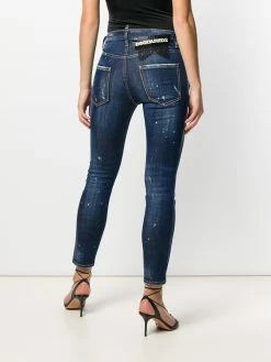 Dsquared2 jean Cool Girl à effet usé