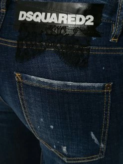Dsquared2 jean Cool Girl à effet usé