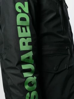 Dsquared2 parka à logo et capuche