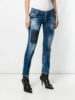 Dsquared2 Prix Bradés Jean crop Jennifer jeans courts femme 9 Dsquared2 jean crop Jennifer