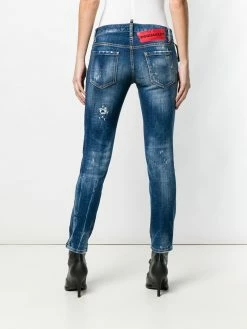 Dsquared2 Prix Bradés Jean crop Jennifer jeans courts femme 10 Dsquared2 jean crop Jennifer