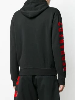 Dsquared2 sweat zippé à capuche