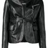 Dsquared2 veste de moto cintrée