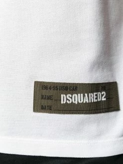 Dsquared2 Polo à patch logo Promos polos homme 11 Dsquared2 polo à patch logo