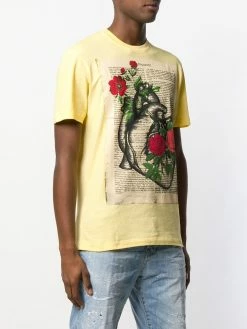 Dsquared2 t-shirt à imprimé cœur