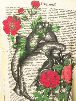 Dsquared2 t-shirt à imprimé cœur