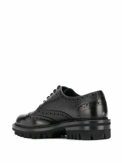 Dsquared2 richelieus en cuir grainé