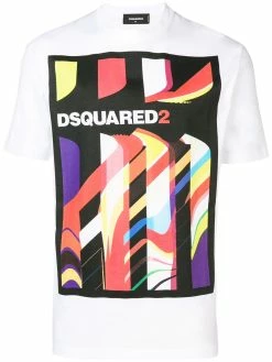 Dsquared2 t-shirt à logo imprimé