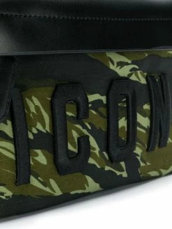 Dsquared2 sac banane Icon à motif camouflage