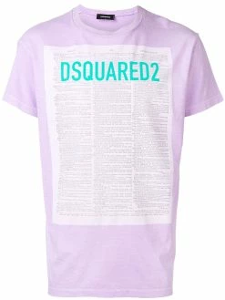 Dsquared2 t-shirt à logo imprimé