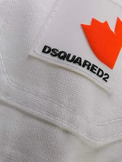 Dsquared2 pantalon slim à patch logo