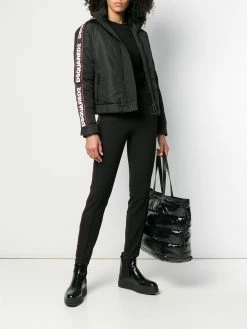 Dsquared2 doudoune à bandes logo