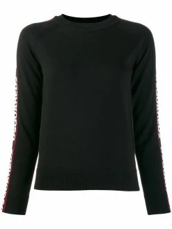 Dsquared2 pull à bandes logo