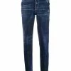 Dsquared2 jean slim à effet usé