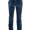 Dsquared2 jean slim à effet usé