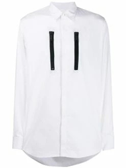 Dsquared2 chemise à détails zippés