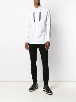 Dsquared2 chemise à détails zippés