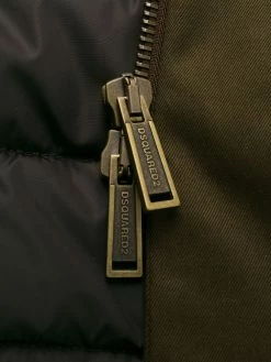 Dsquared2 parka à boutonnière devant