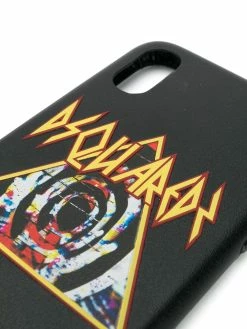 Dsquared2 coque d'iPhone X à logo Rock imprimé