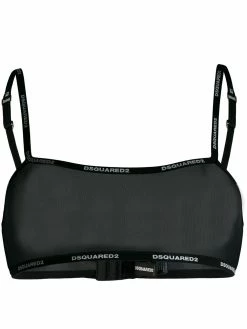 Dsquared2 soutien-gorge transparent Ă logo