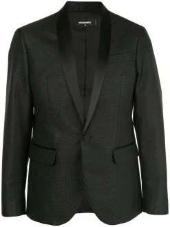 Dsquared2 blazer à revers satinés
