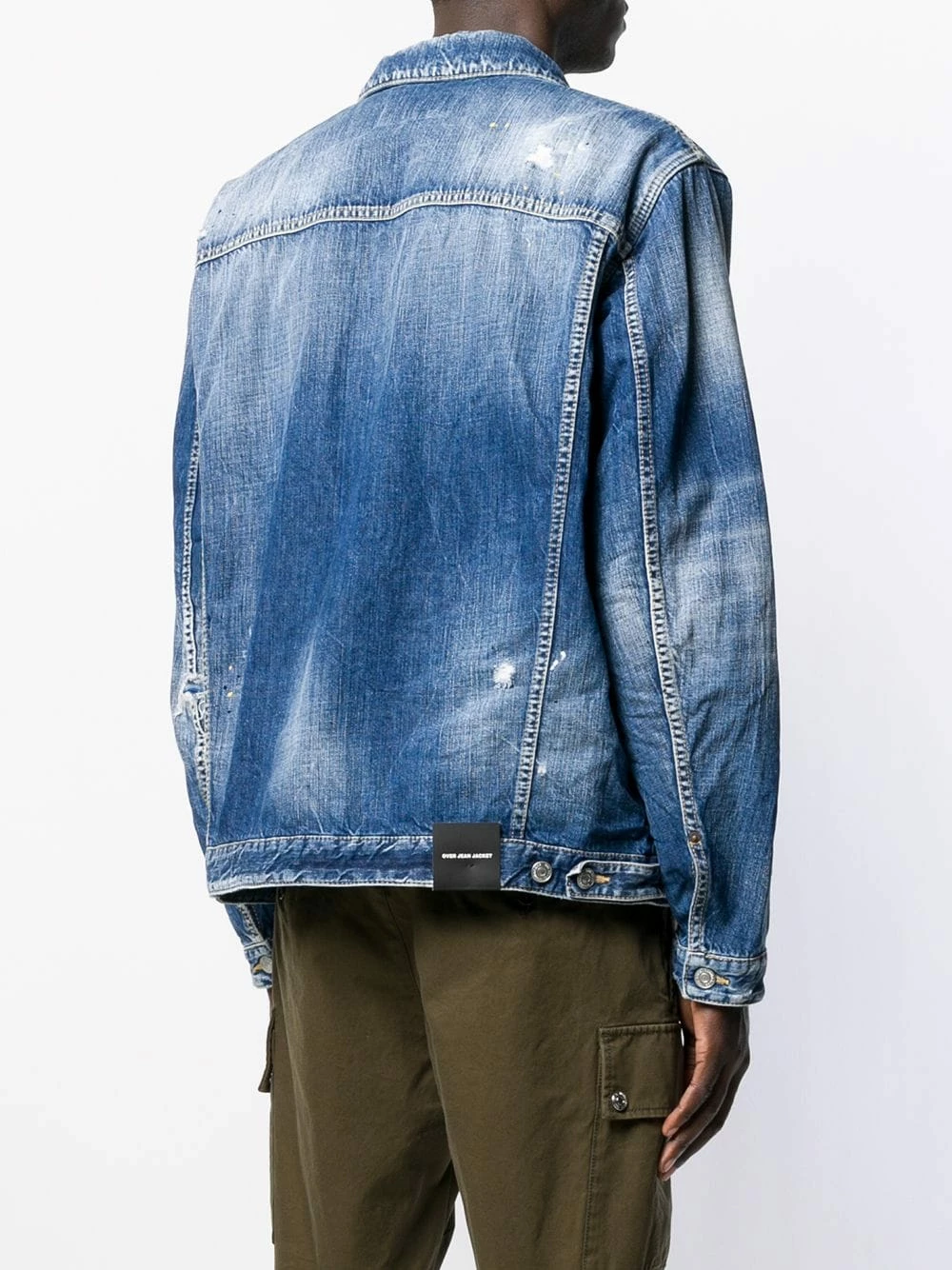 Qualité Excellente Dsquared2 Veste en denim à design multi poches vestes en jean homme 6 Dsquared2 veste en denim à design multi-poches