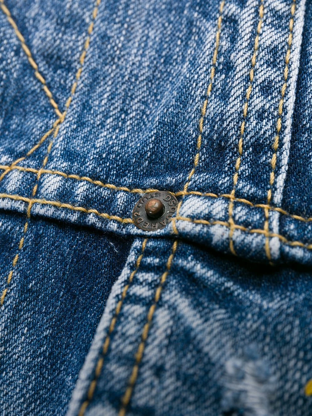 Qualité Excellente Dsquared2 Veste en denim à design multi poches vestes en jean homme 9 Dsquared2 veste en denim à design multi-poches