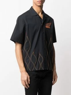 Dsquared2 chemise brodée à manches courtes