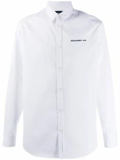 Dsquared2 chemise à logo contrastant