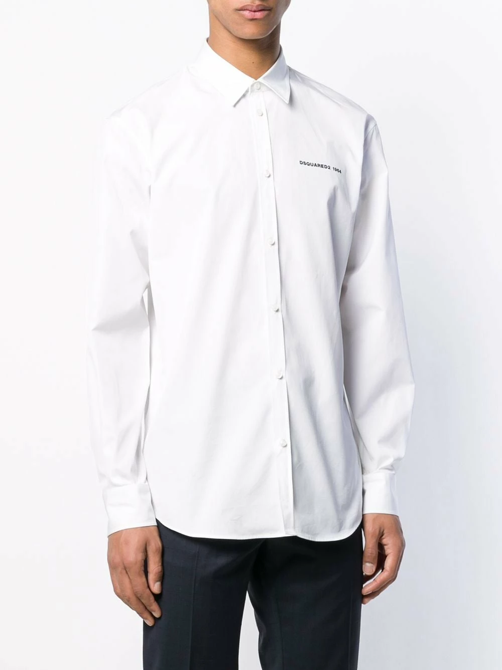 Dsquared2 Prix Aimable Chemise à logo contrastant chemises homme 5 Dsquared2 chemise à logo contrastant