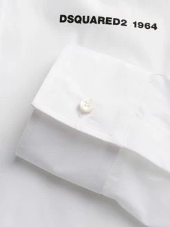 Dsquared2 Prix Aimable Chemise à logo contrastant chemises homme 15 Dsquared2 chemise à logo contrastant