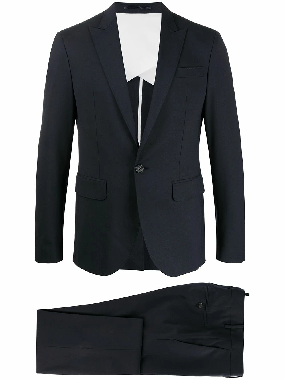 Dsquared2 Blazer à revers crantés Pas Cher blazers homme 3 Dsquared2 blazer à revers crantés