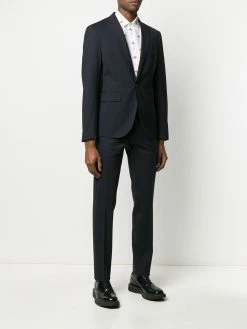 Dsquared2 Blazer à revers crantés Pas Cher blazers homme 10 Dsquared2 blazer à revers crantés