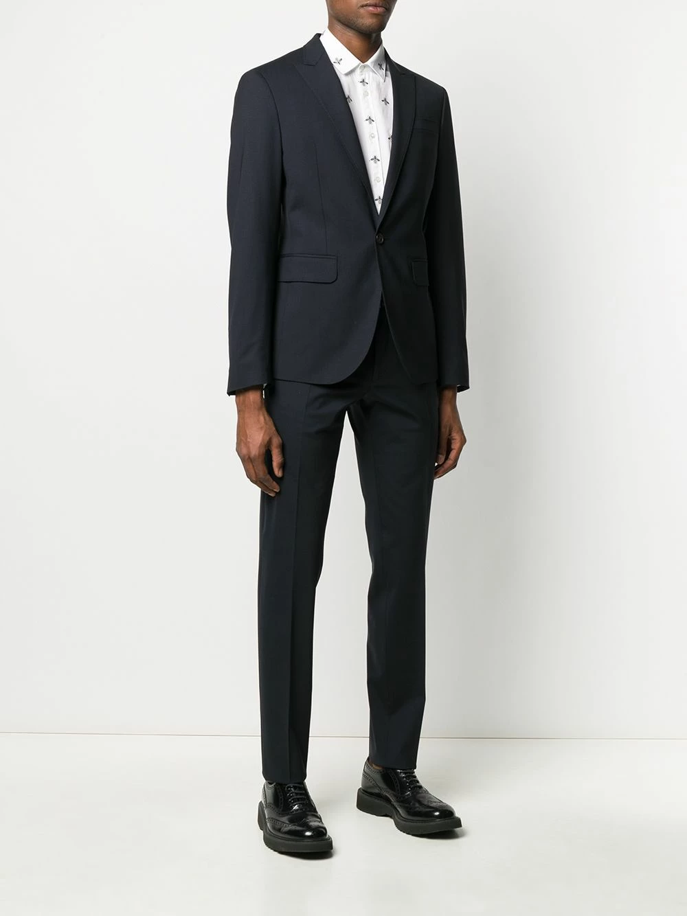 Dsquared2 Blazer à revers crantés Pas Cher blazers homme 5 Dsquared2 blazer à revers crantés