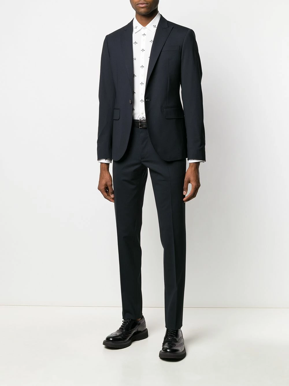 Dsquared2 Blazer à revers crantés Pas Cher blazers homme 4 Dsquared2 blazer à revers crantés